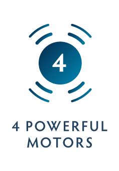 4 powerful motors