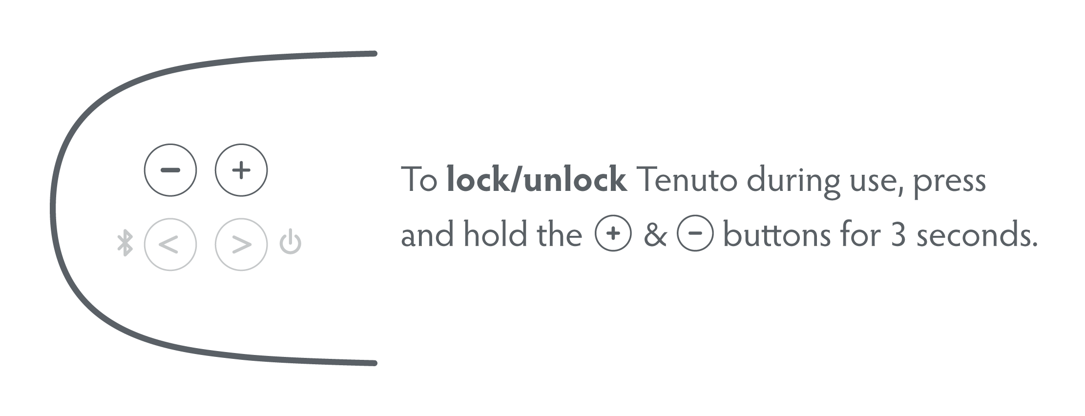 Tenuto how to lock